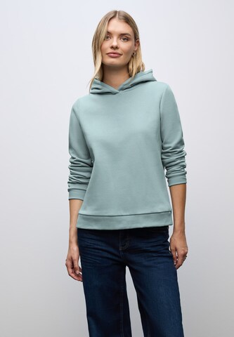STREET ONE Sweatshirt in Blue: front