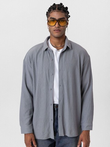 Antioch Regular Fit Hemd 'Manuel' in Grau: Vorderseite