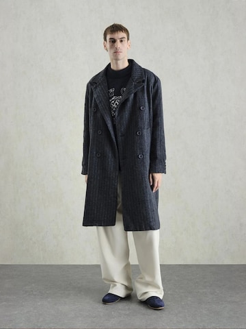 Giesto Winterjas in Blauw: voorkant