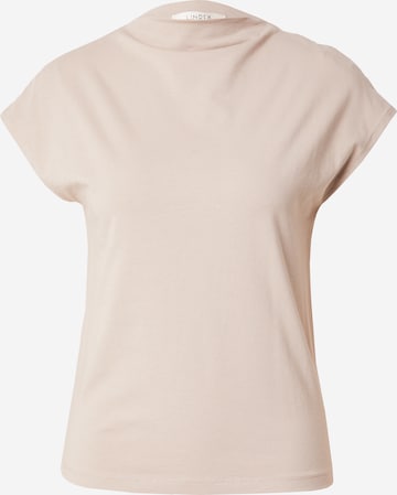 T-shirt 'Romy' Lindex en beige : devant