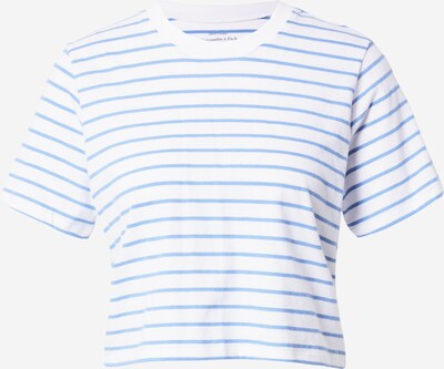 Abercrombie & Fitch Shirt in hellblau / weiß, Produktansicht