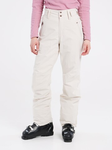 PROTEST Regular Sportbroek 'CINNAMON' in Wit