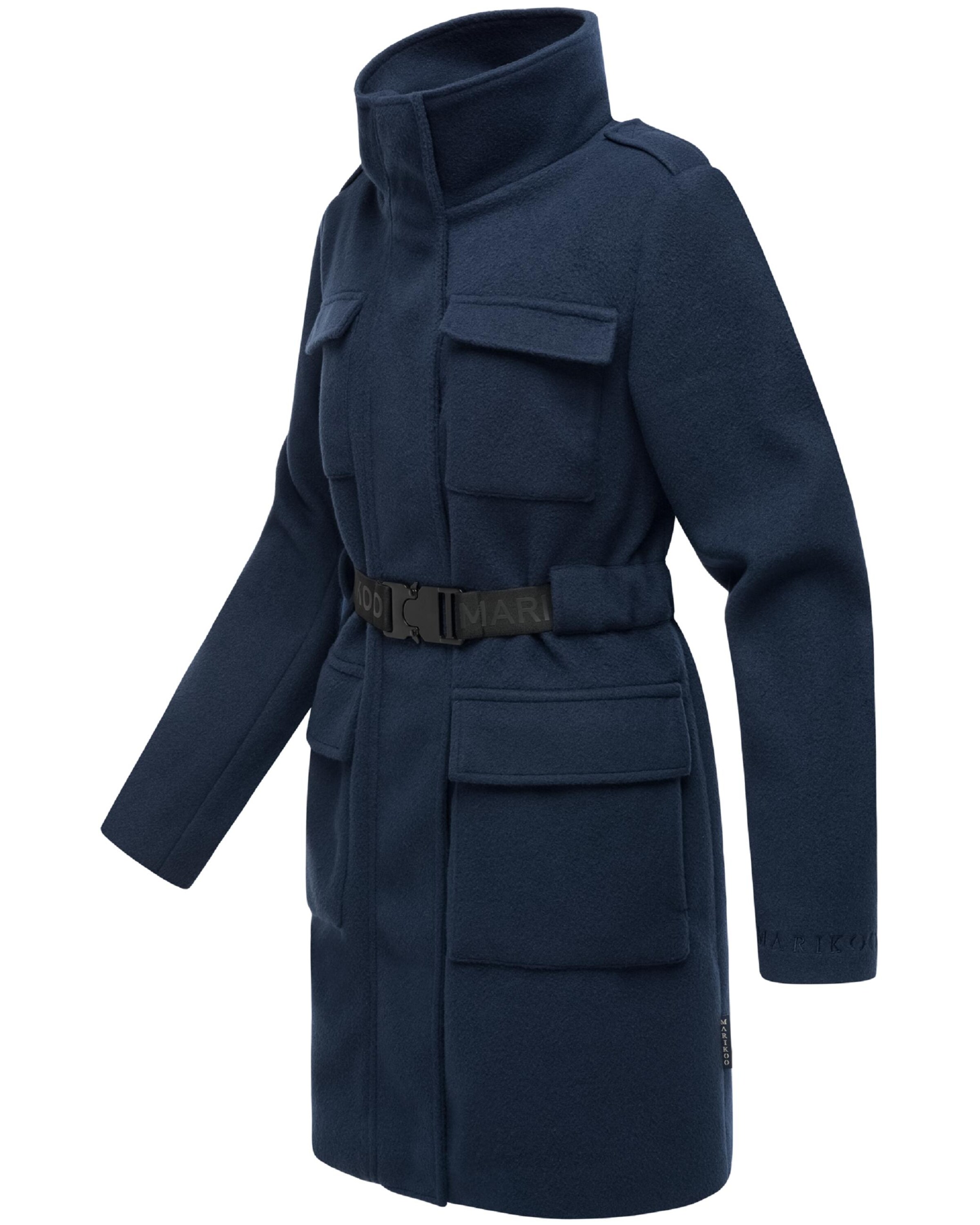 Palton de primăvară-toamnă 'Tanokoo 16' de la MARIKOO pe albastru