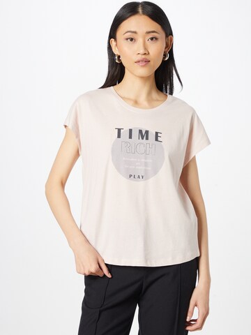 T-shirt fonctionnel 'MIMA' ONLY PLAY en beige : devant