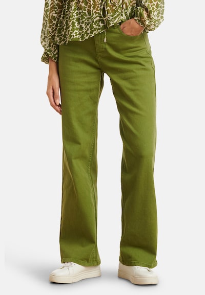 Smashed Lemon Jeans in oliv, Produktansicht