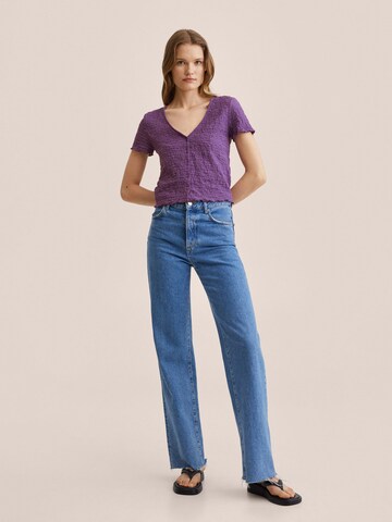 MANGO Shirt 'BRINDA' in Purple