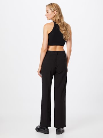 Soft Rebels Loose fit Trousers with creases 'Vilja' in Black