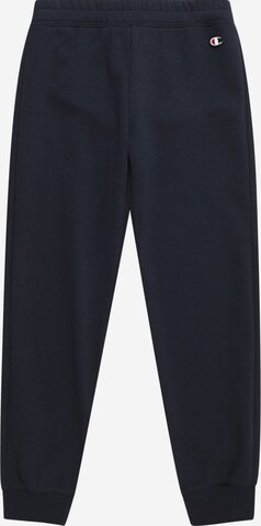 Effilé Pantalon Champion Authentic Athletic Apparel en bleu : devant