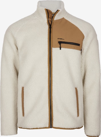 O'NEILL Fleece jas in Wit: voorkant