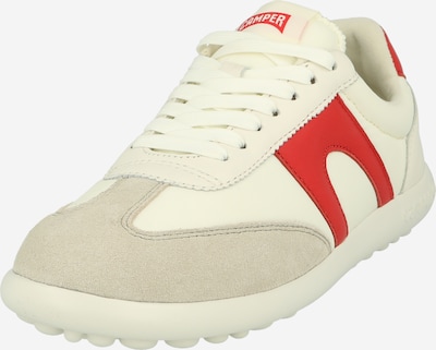 CAMPER Sneaker 'Pelotas' in beige / hellgrau / weinrot / weiß, Produktansicht