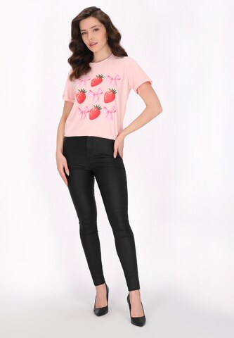 faina Shirt in Roze