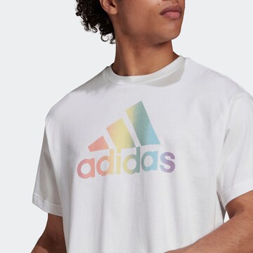 Tricou funcțional de la ADIDAS PERFORMANCE pe alb
