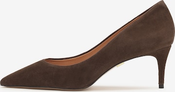 Kazar Pumps in Grey: front