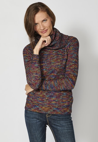 KOROSHI Pullover in Mischfarben