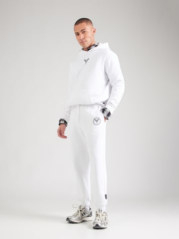 Carlo Colucci Tapered Παντελόνι σε λευκό