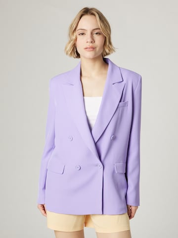 Guido Maria Kretschmer Women - Blazer 'Tabea' em roxo: frente