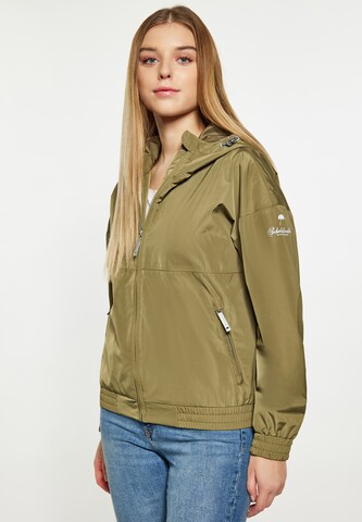 Schmuddelwedda Weatherproof jacket in Green: front