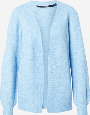 VERO MODA Knit Cardigan 'LEFILE' in Blue: front