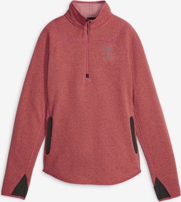 PUMA Functionele fleece jas 'SEASONS' in Rood: voorkant