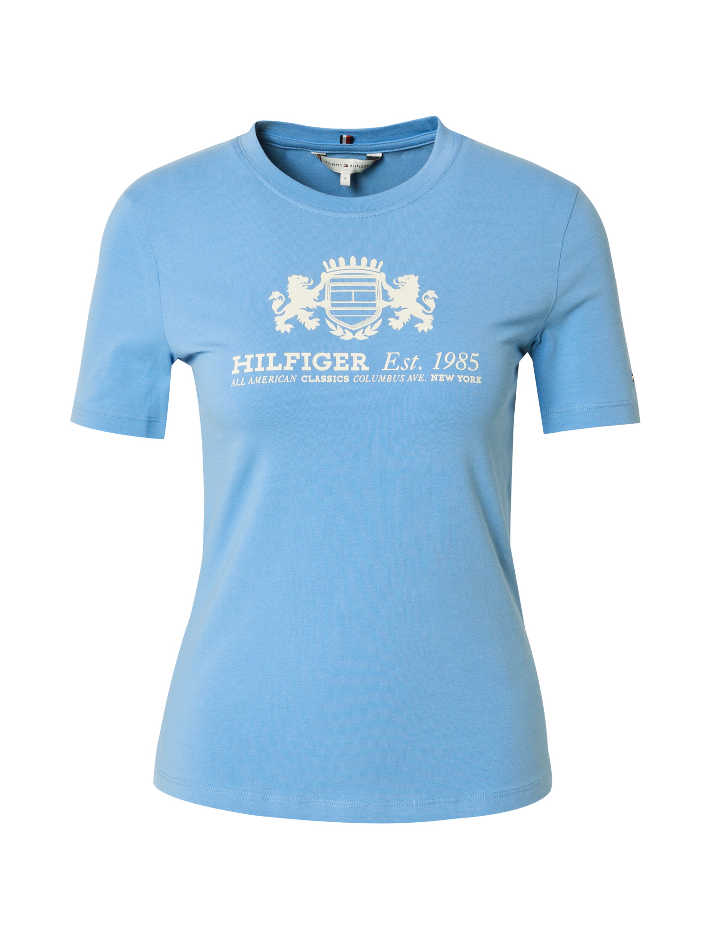 TOMMY HILFIGER Tričko 'VARSITY' - Modrá: predná strana