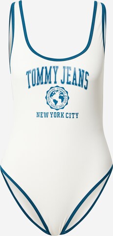 Tommy Hilfiger Underwear Korzet Jednodielne plavky 'ONE PIECE' - biela: predná strana