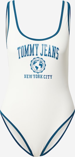 Tommy Hilfiger Underwear Maillot de bain 'ONE PIECE' en pétrole / blanc, Vue avec produit