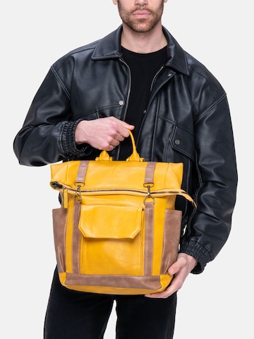 Herling Backpack 'Quinlan' in Yellow