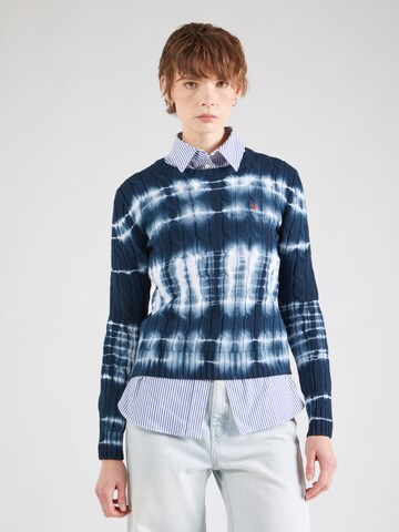 Polo Ralph Lauren Sweter 'JULIANNA' w kolorze niebieski: przód
