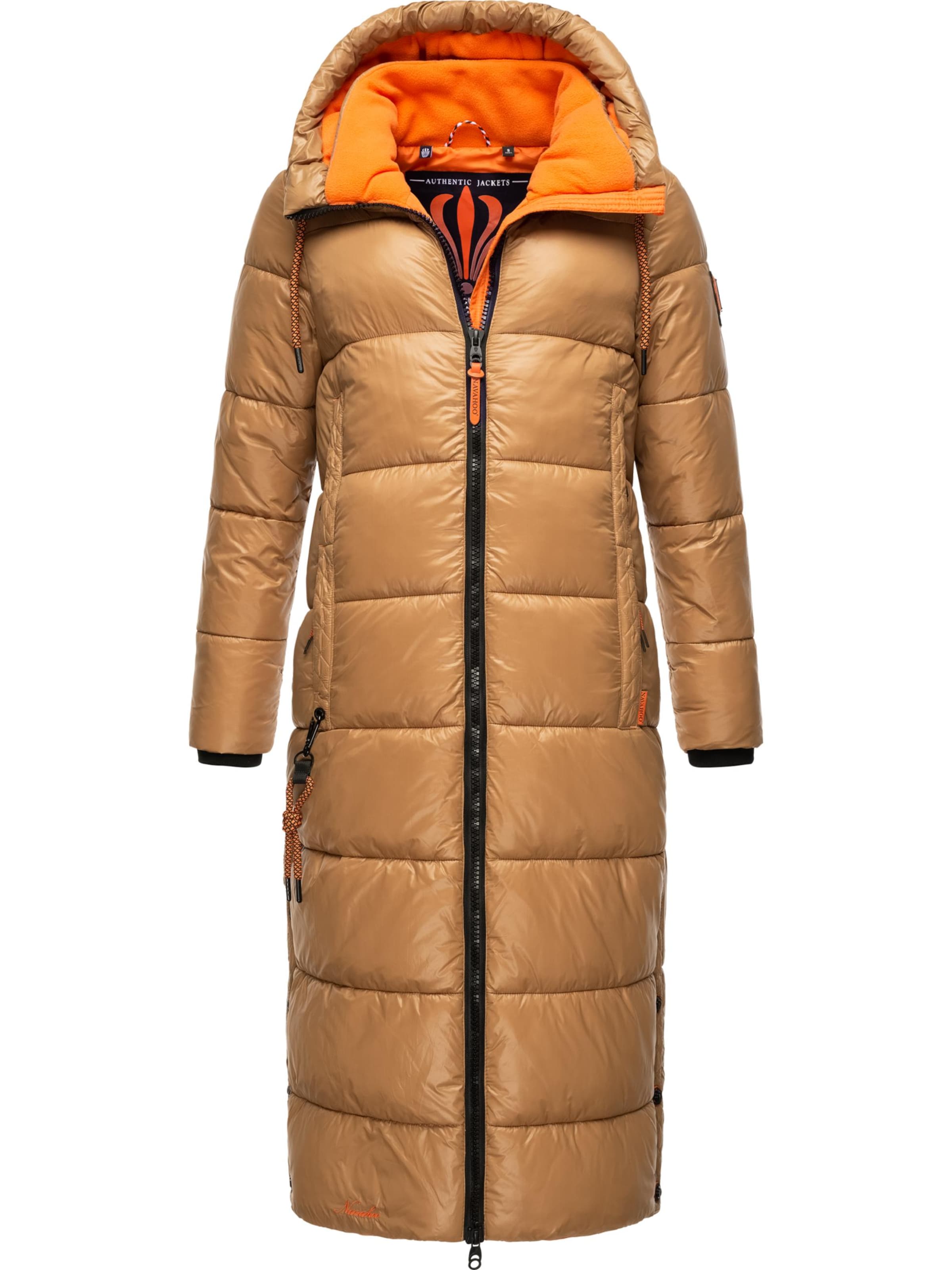 NAVAHOO Winter coat 'Schmuseengel' in Beige