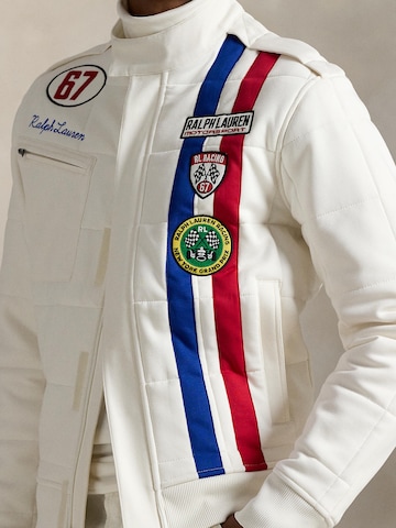 Giacca di felpa di Polo Ralph Lauren in bianco
