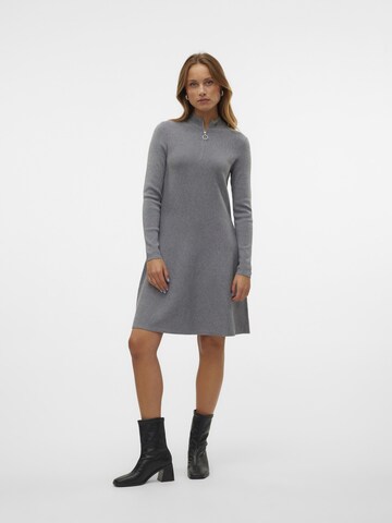 VERO MODA Knit dress 'VMNancy' in Grey
