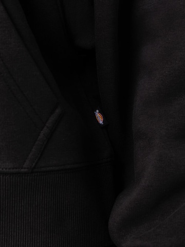 DICKIES Sweatvest 'OAKPORT' in Zwart