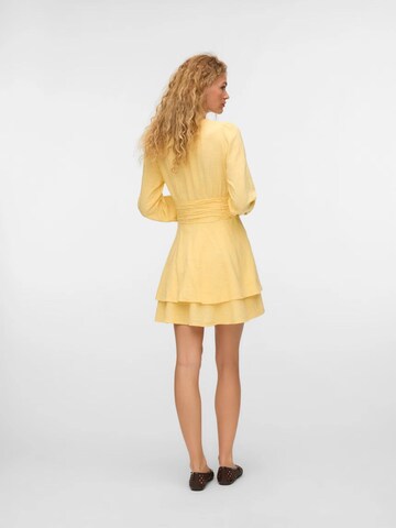 VERO MODA Jurk 'VMMIE' in Geel