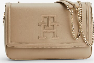 TOMMY HILFIGER Schoudertas in Beige: voorkant