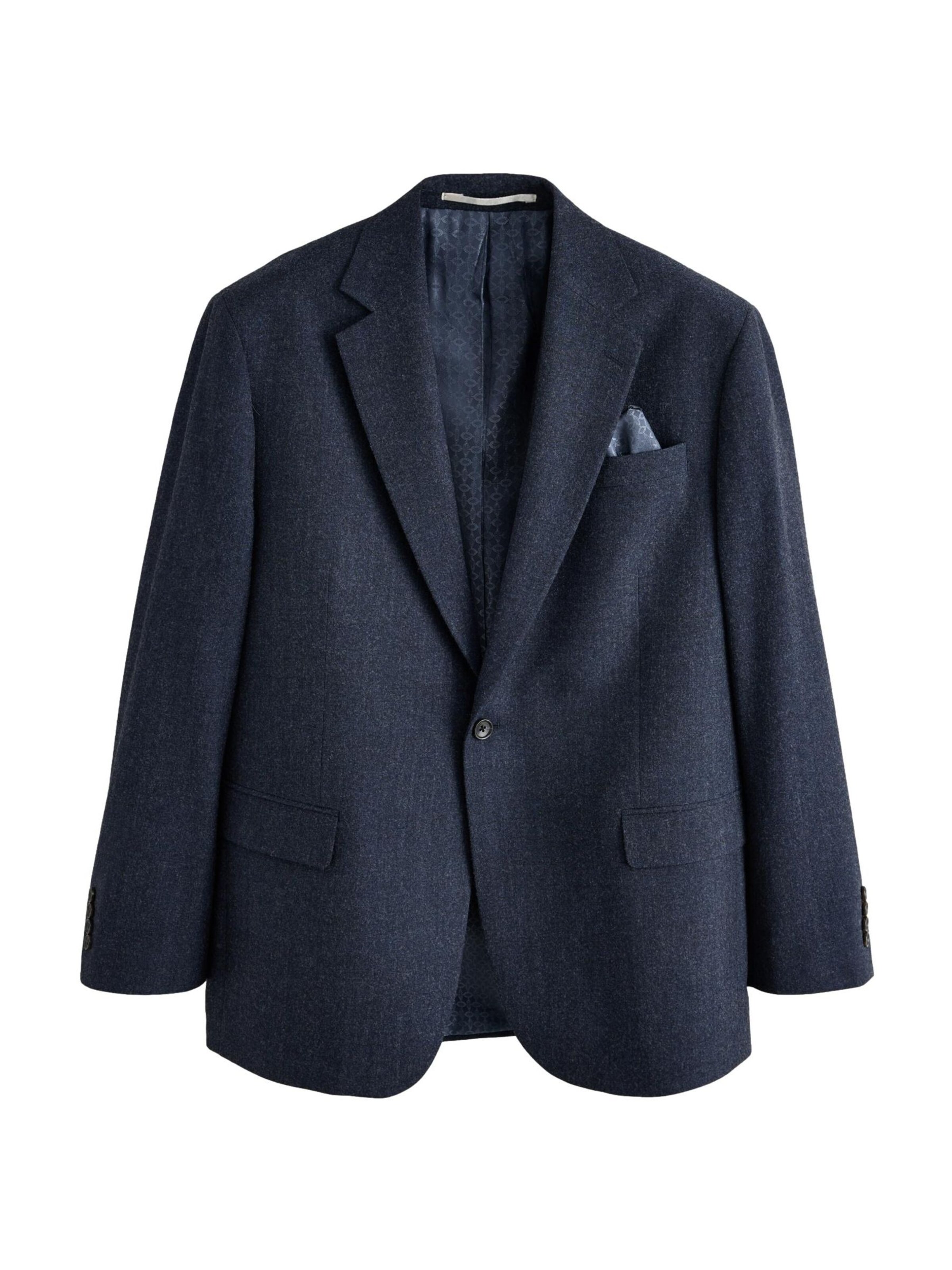 Next Regular fit Suit Jacket in Blue: front
