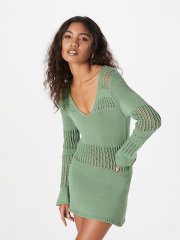 SHYX Knitted dress 'Sandra' in Green: front