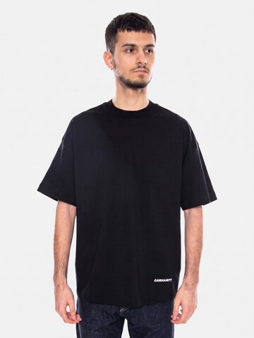 Carhartt WIP Koszulka 'Link Script' w kolorze czarny: przód