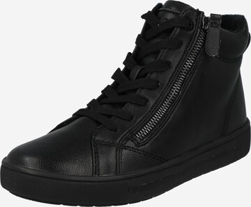 JANA High-Top Sneakers in Black: front