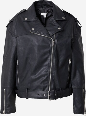 TOPSHOP Between-Season Jacket in Black: front