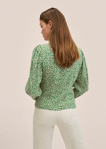 MANGO Bluse 'Carol' in Grün