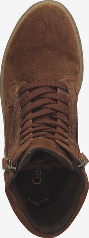 GABOR Lace-Up Ankle Boots in Brown