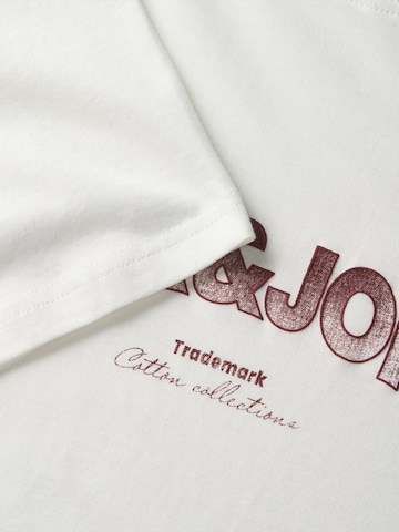 Maglietta 'JJAVERY' di JACK & JONES in bianco