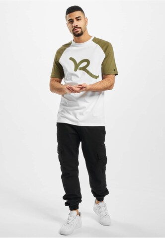 ROCAWEAR T-Shirt 'Bigs' in Weiß