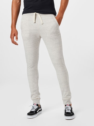 BLEND Tapered Pants in Grey: front