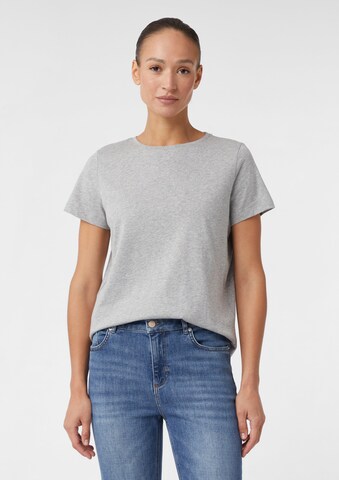 comma casual identity Shirt in Grijs: voorkant