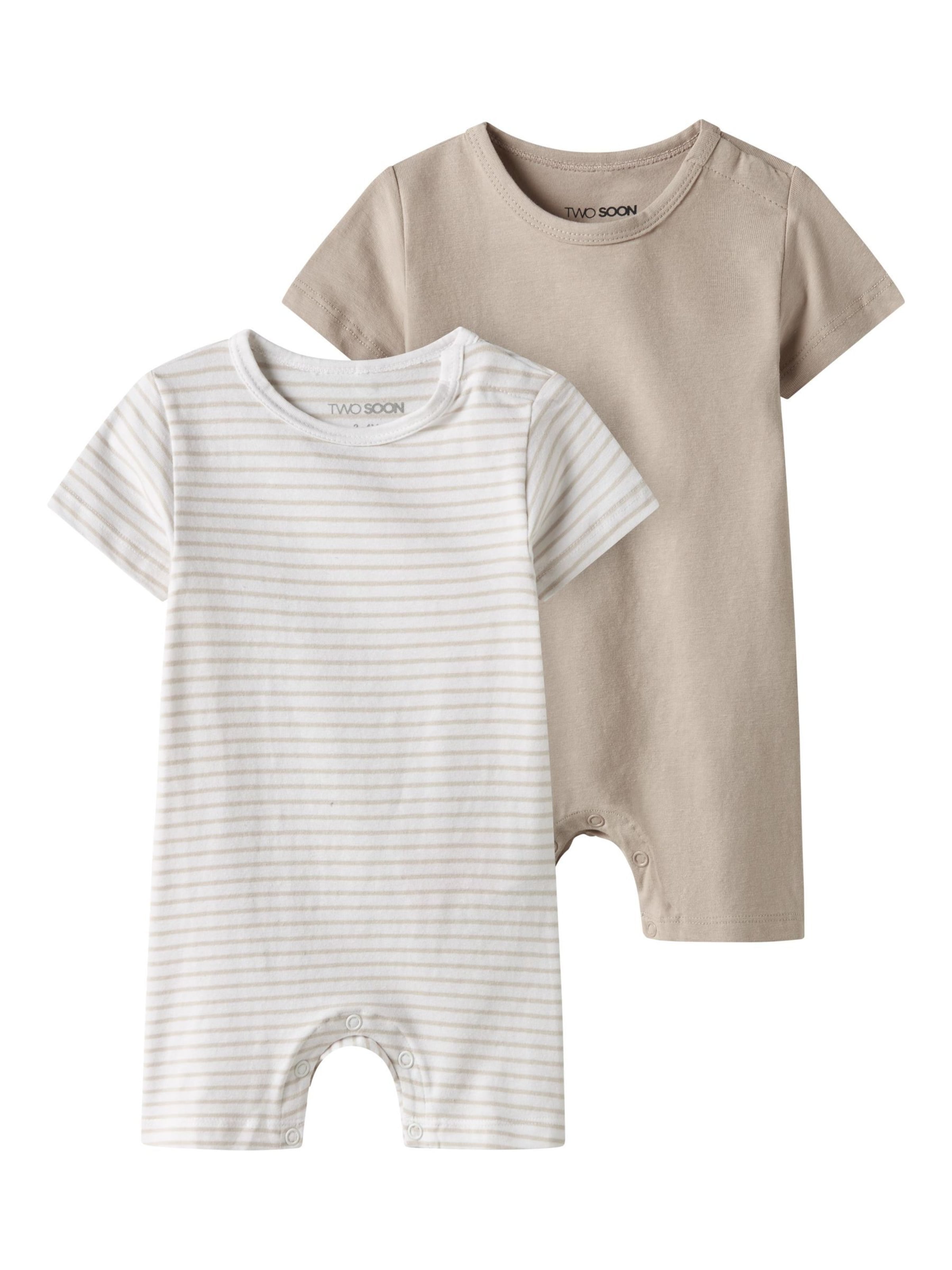 TWO SOON Φορμάκι/κορμάκι σε μπεζ: μπροστά