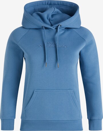 PEAK PERFORMANCE Sweatshirt in Blauw: voorkant
