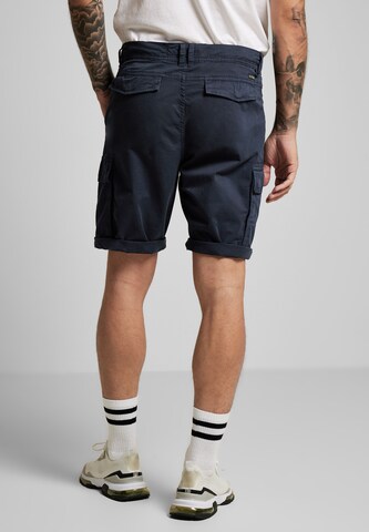 Street One MEN Regular Cargohose in Blau