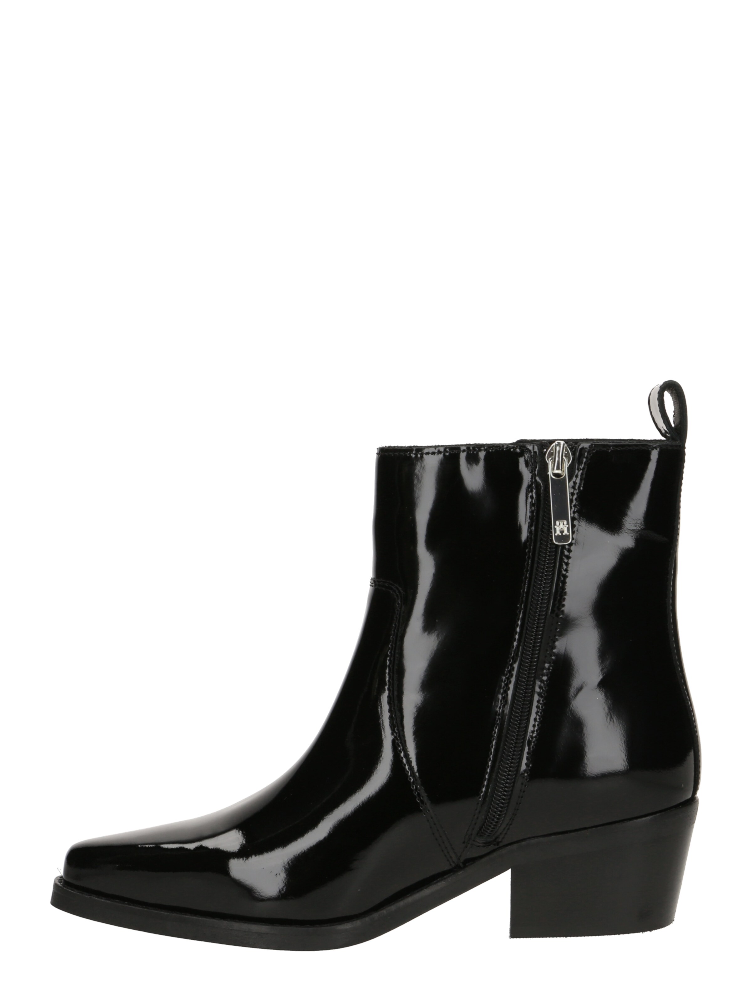 TOMMY HILFIGER Cowboy boot in Black