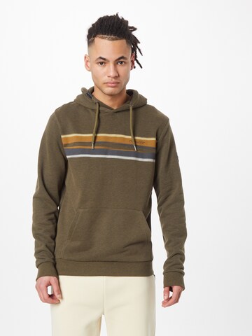 Ragwear Sweatshirt 'Hake' in Green: front